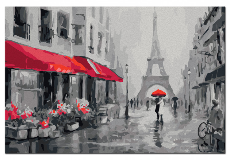 Malen nach Zahlen-Bild für Erwachsene Paris im Regen 107180 additionalImage 7