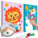 Set de arte para niños León y jirafa 107280