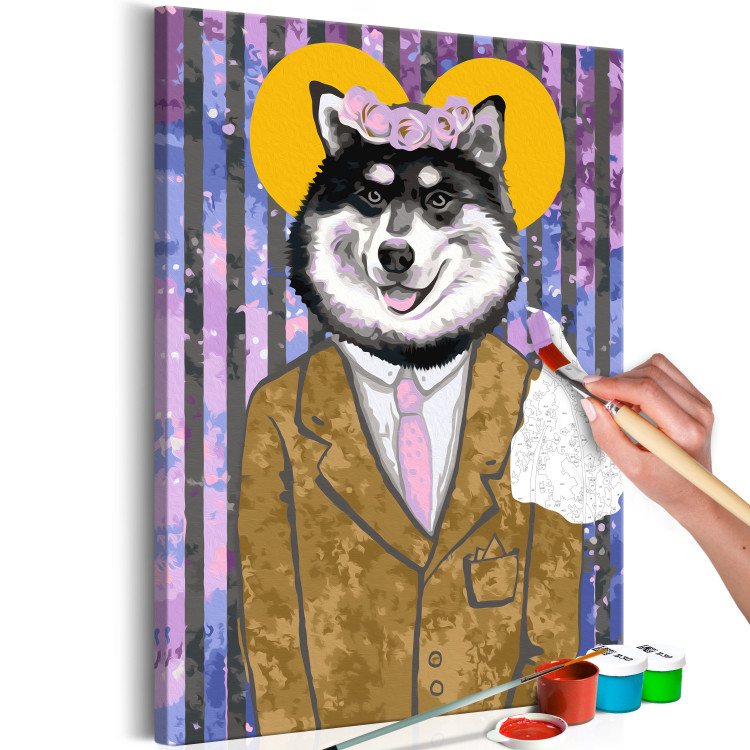 Paint by number Dog in Suit 108180 additionalImage 6