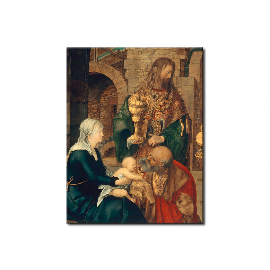 Schilderij  Albrecht Dürer: Adoration Of The Kings