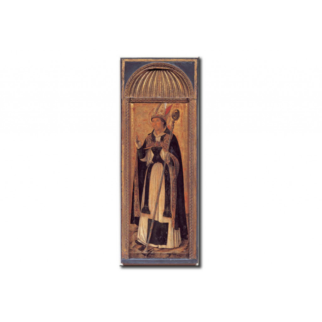 Schilderij  Giovanni Bellini: Saint Ubaldus