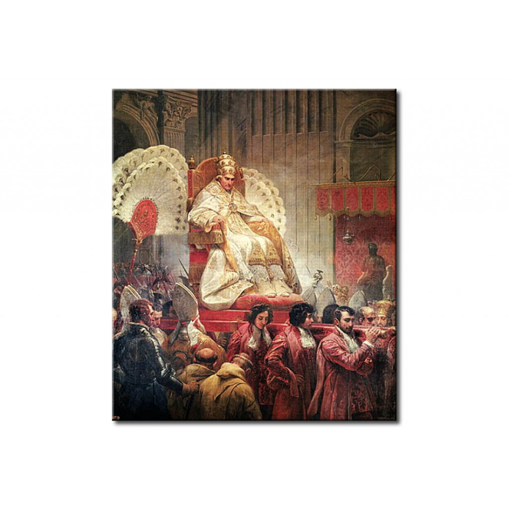Reprodução Da Pintura Famosa Pope Pius VIII