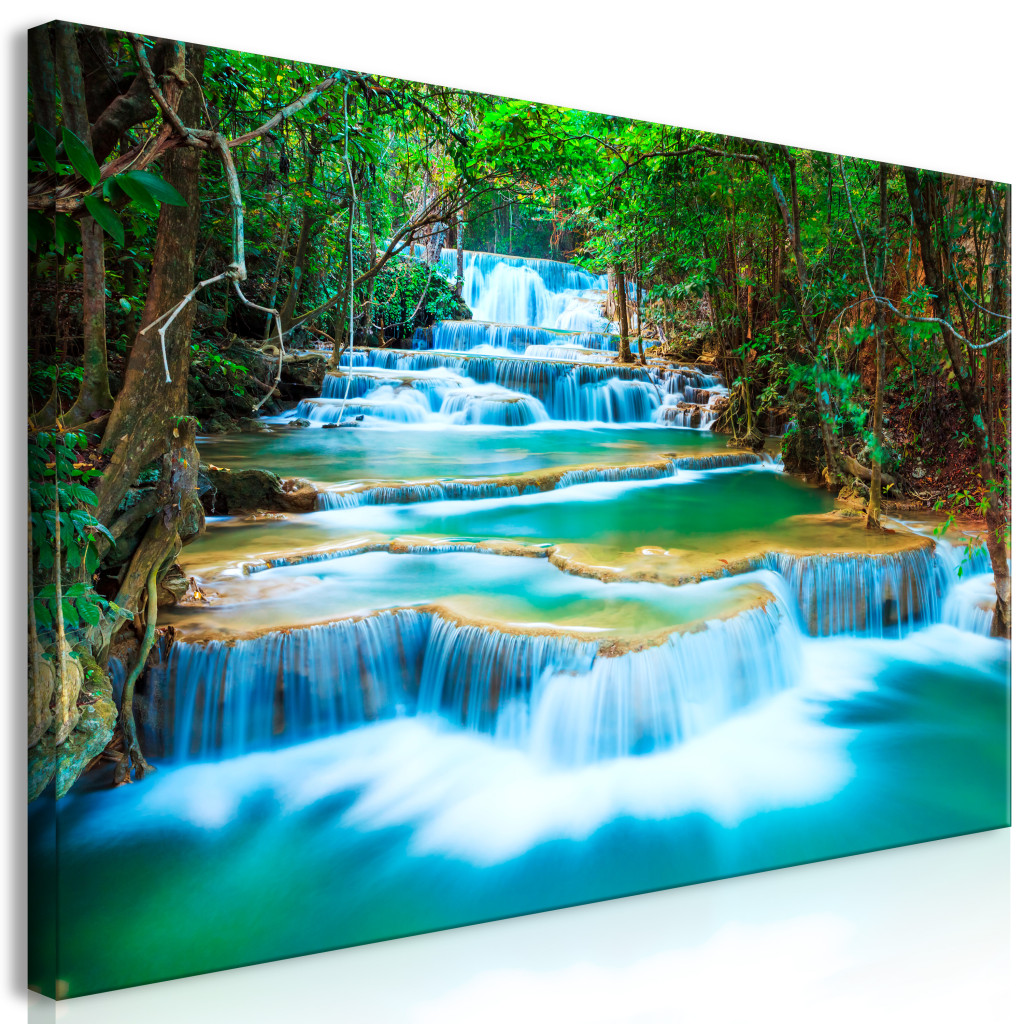 Schilderij Sapphire Waterfalls II [Large Format]