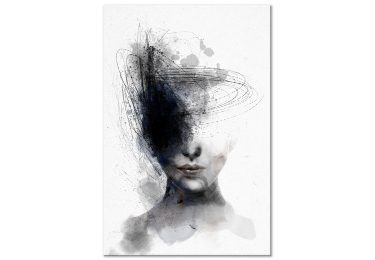 Canvas Print Cosmic Thought (1 Part) Vertical