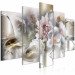 Quadro moderno Abstraction With Flowers - Spring Blooming With Gold Elements 148480 additionalThumb 2