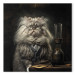 Canvas AI Persian Cat - Portrait of a Fantasy Animal in the Guise of a Professor - Square 150180 additionalThumb 7
