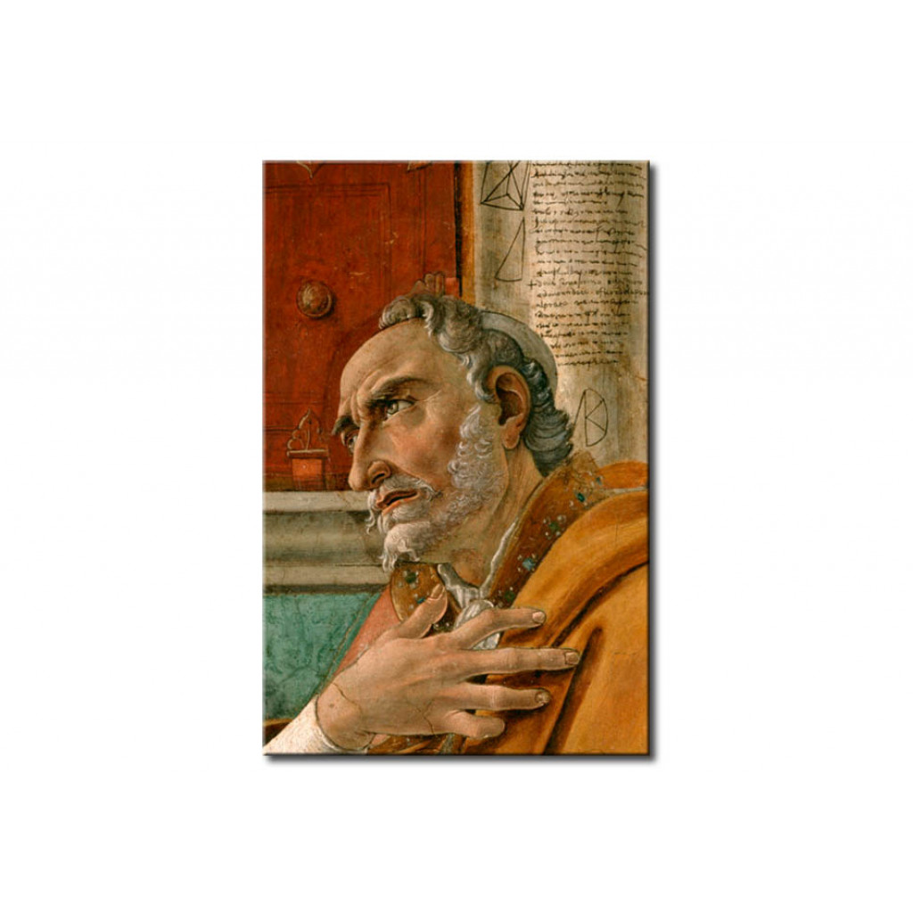 Schilderij  Sandro Botticelli: Saint Augustine
