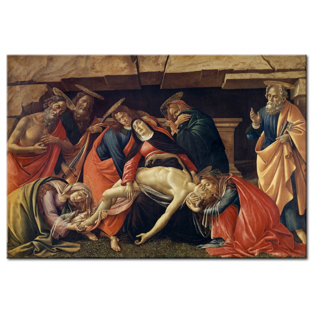 Schilderij  Sandro Botticelli: The Mourning Of Christ