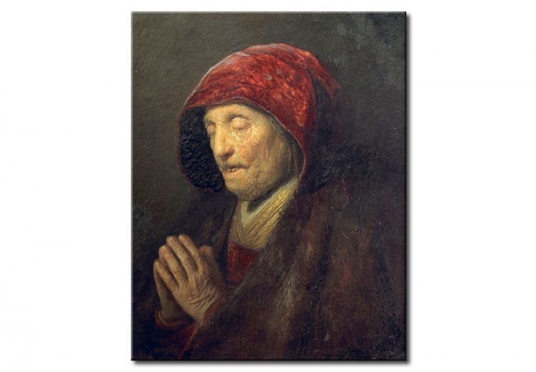 Tableau reproduction Old Woman Praying 52080
