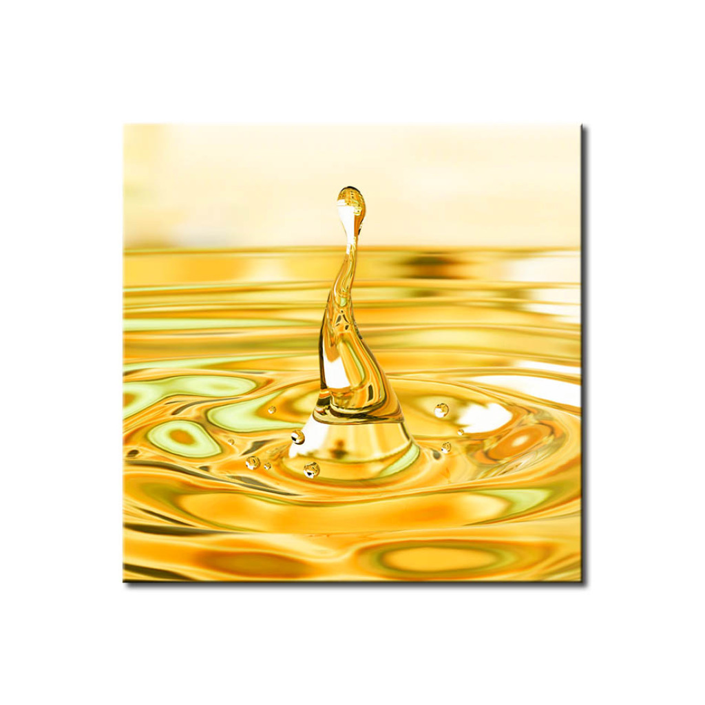Quadro Gota De água – Ouro
