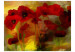 Wall Mural Poppies in Warm Tones - Artistic Shot of Flowers on a Muted Background 60380 additionalThumb 1