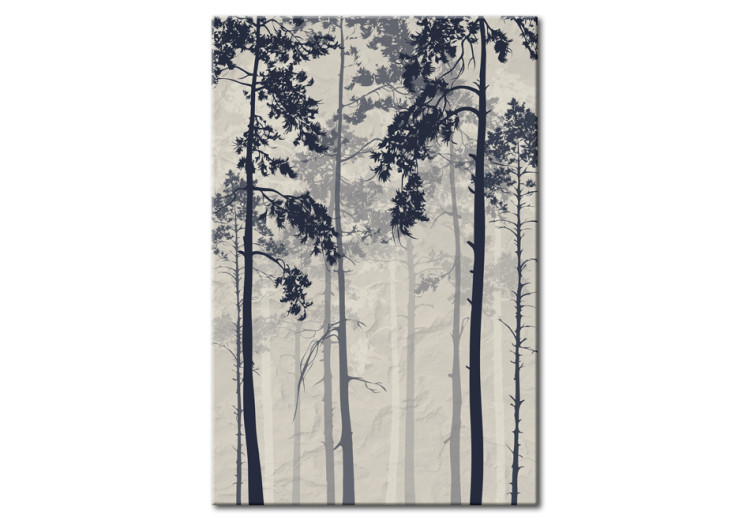 Bild auf Leinwand Forest In Fog 64680