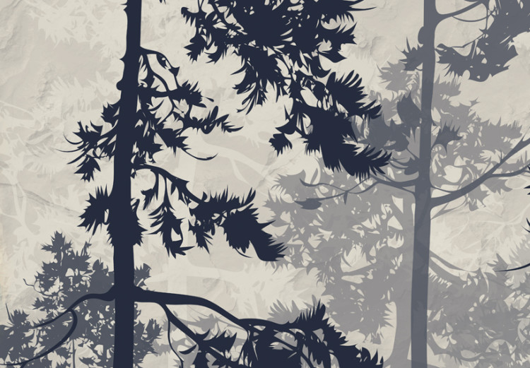Bild auf Leinwand Forest In Fog 64680 additionalImage 5