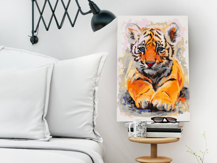 Paint by Number Kit Baby Tiger 107490 additionalImage 2