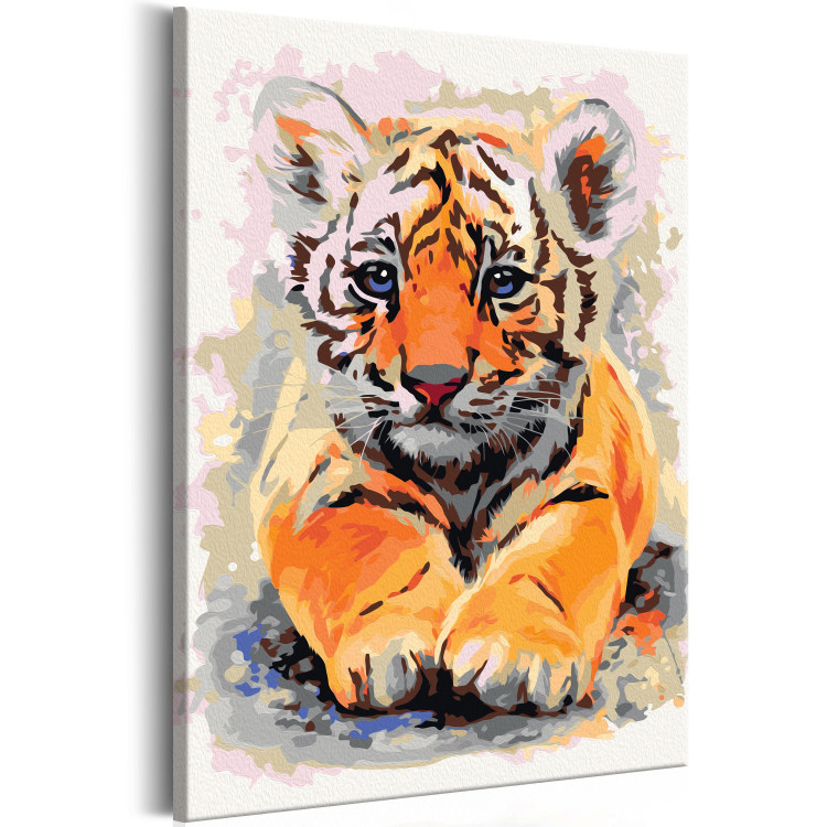  Dibujo para pintar con números Cachorro de tigre 107490 additionalImage 7