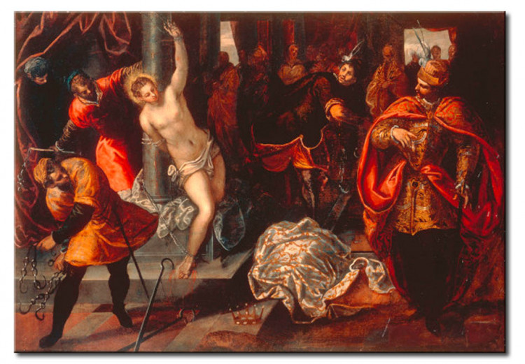 Kunstdruck The Flogging of St. Catherine of Alexandria 111090
