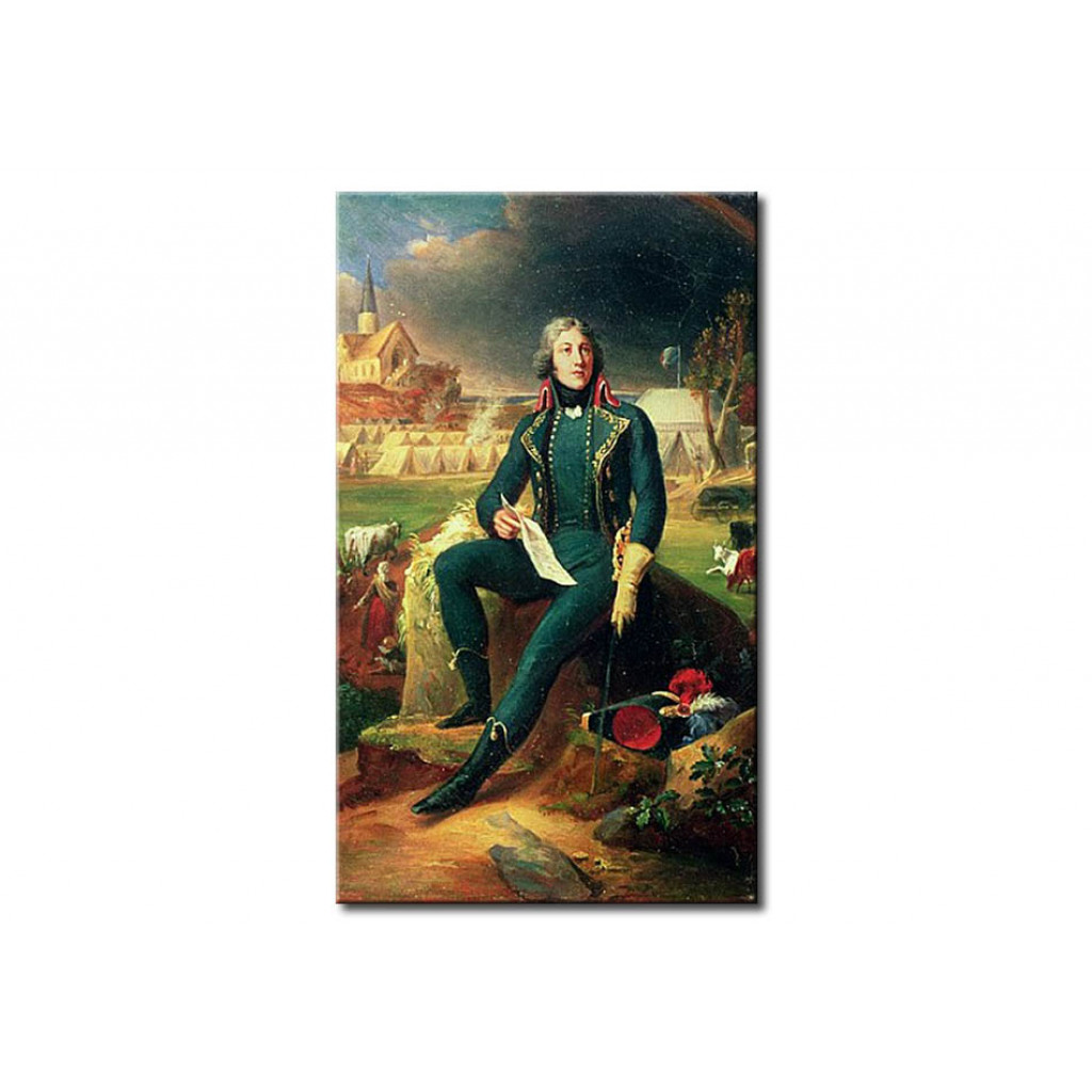 Reprodução Da Pintura Famosa Portrait Of General Louis-Lazare Hoche