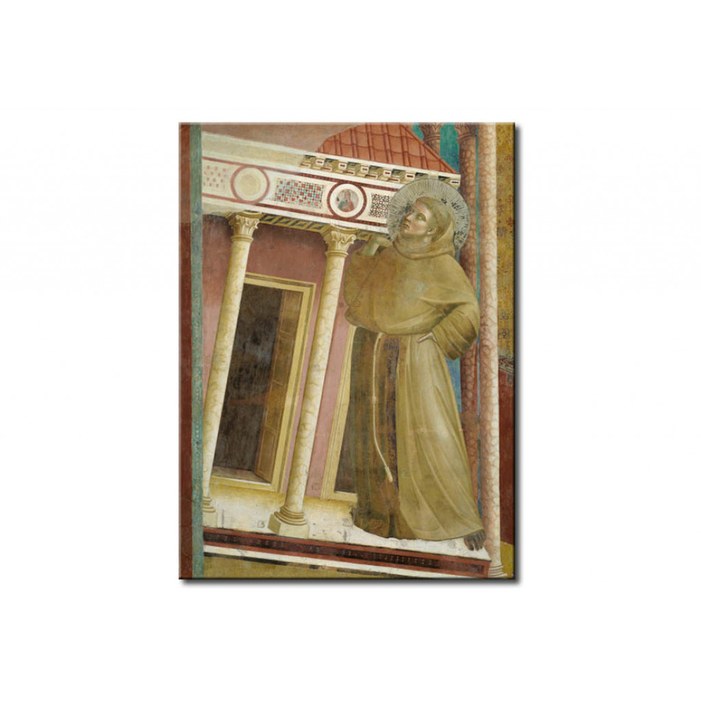 Schilderij  Giotto Di Bondone: The Dream Of Pope Innocent III.