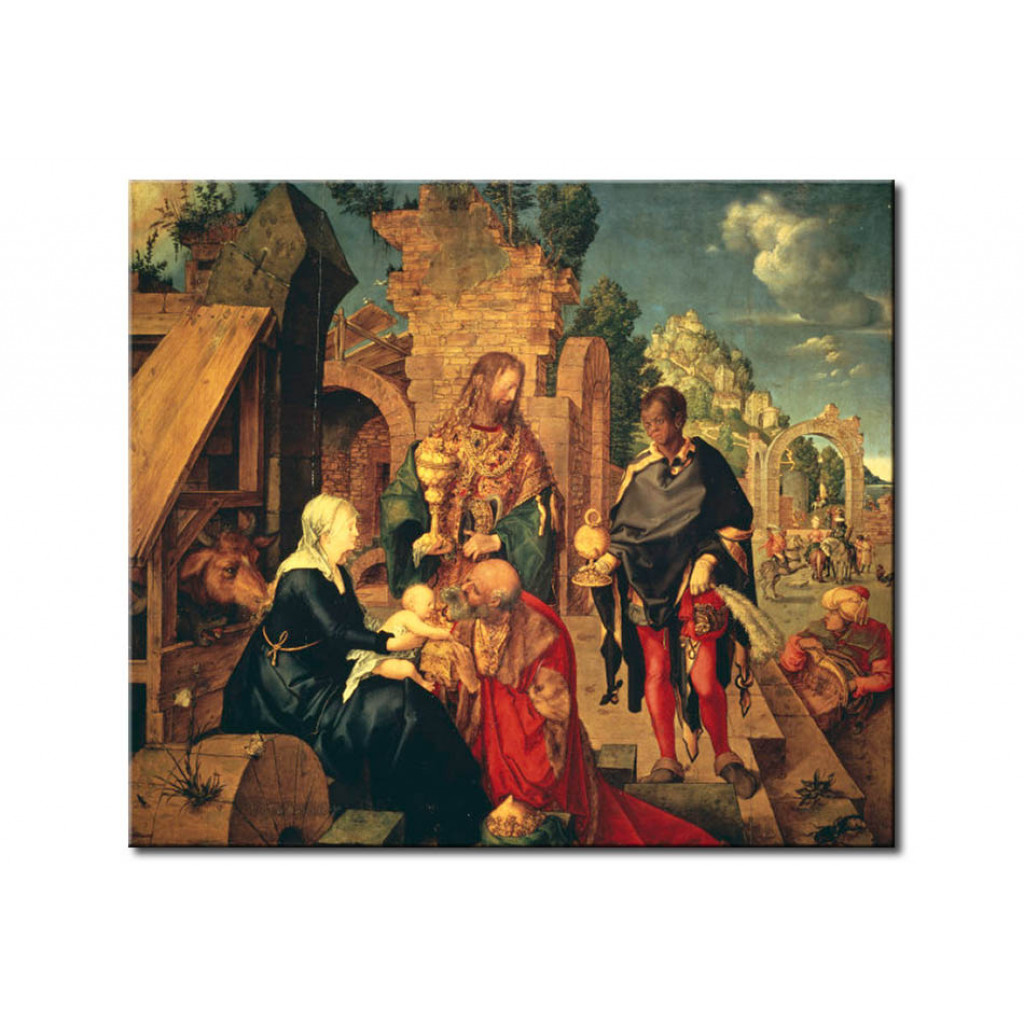 Schilderij  Albrecht Dürer: Adoration Of The Kings