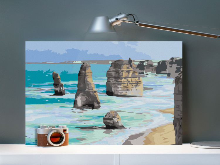Paint by Number Kit Rocks in the Sea 117190 additionalImage 2