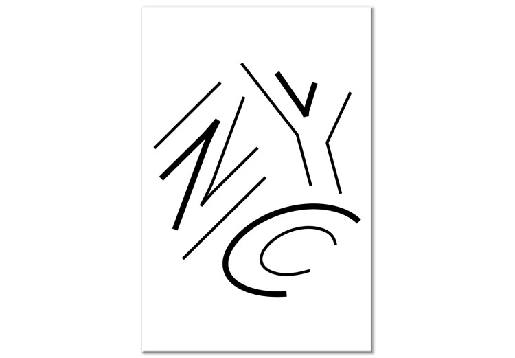 Cuadro en lienzo NYC (1 Part) Vertical