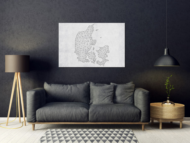 Decoratief prikbord Geometric Land [Cork Map] 135190 additionalImage 4