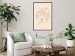 Poster Linear Monstera - Minimalist Delicate Leaf on a Beige Background 146390 additionalThumb 14