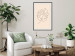 Poster Linear Monstera - Minimalist Delicate Leaf on a Beige Background 146390 additionalThumb 20