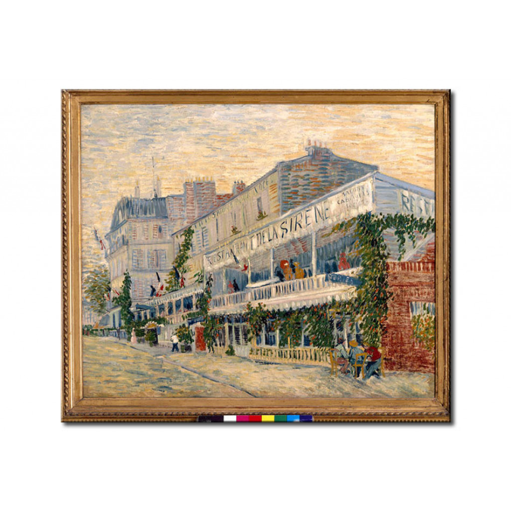 Schilderij  Vincent Van Gogh: The Restaurant De La Sirène In Asnières