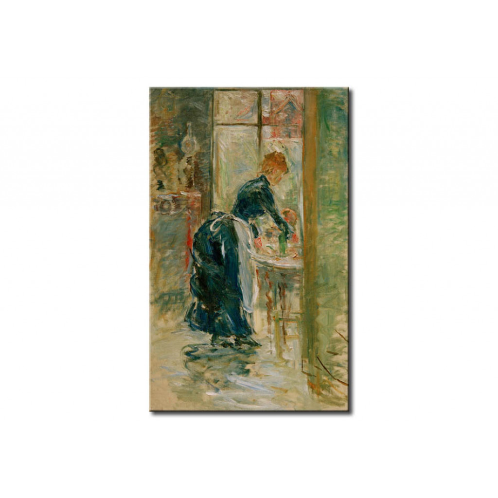 Schilderij  Berthe Morisot: La Petite Servante