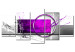 Obraz na szkle Purpurowa ekspresja [Glass] 92390 additionalThumb 2
