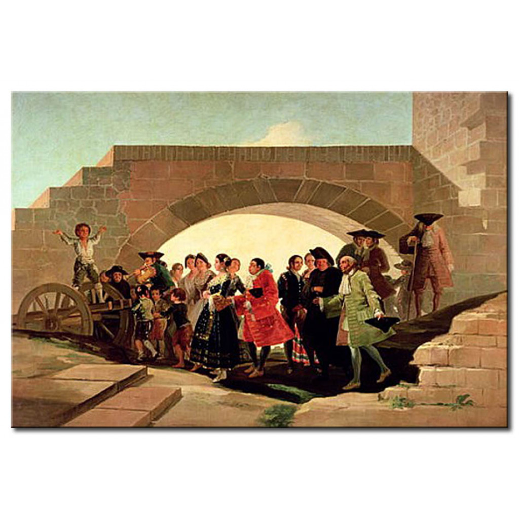 Schilderij  Francisco Goya: The Wedding