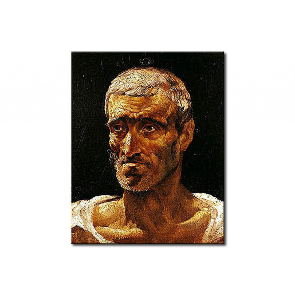 Konst Head Of A Shipwrecked Man, Study For The Raft Of Medusa