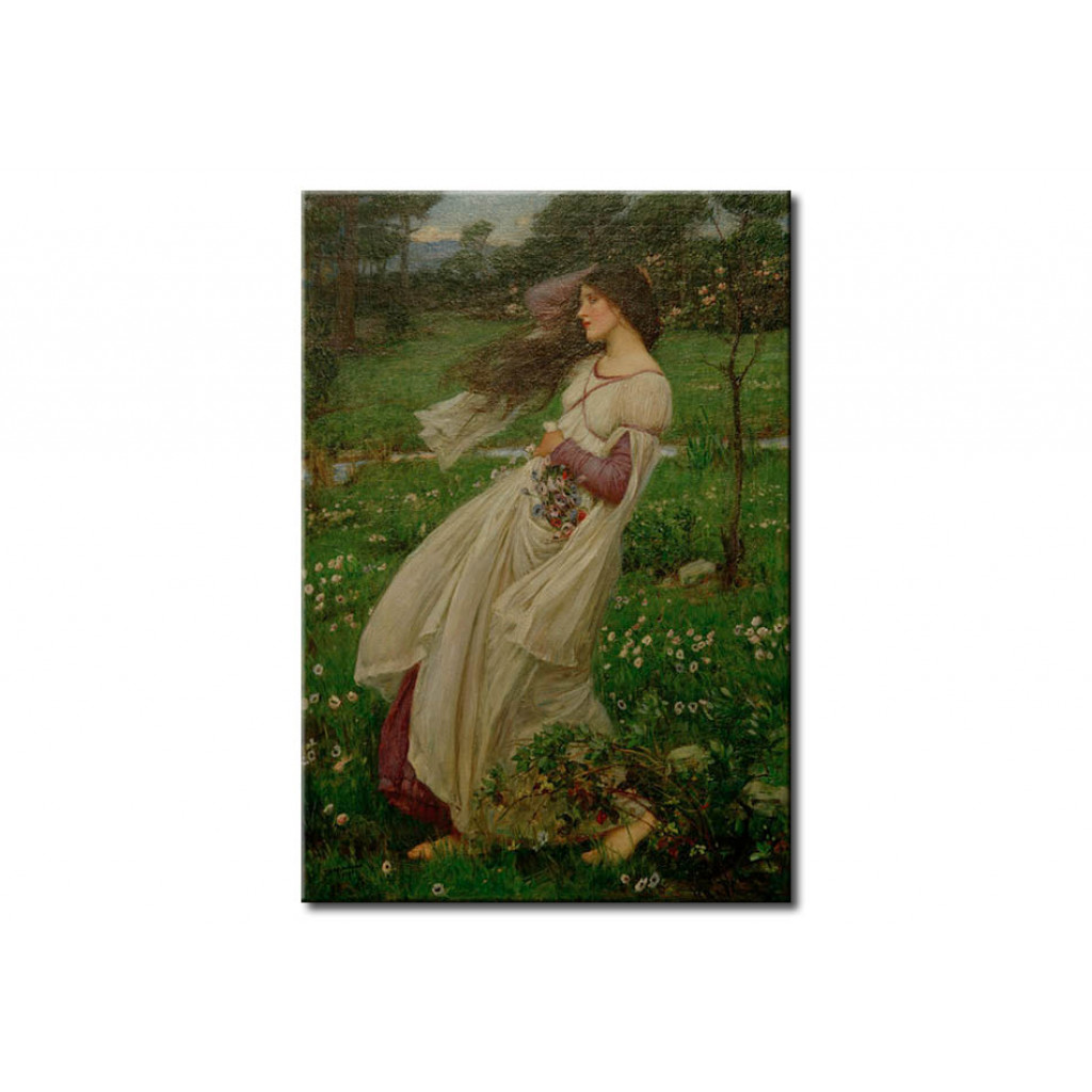 Schilderij  John William Waterhouse: Windflowers