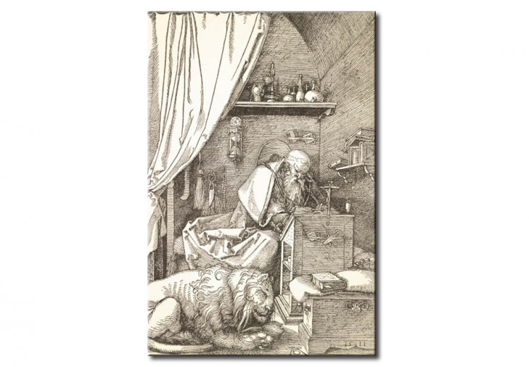 Riproduzione quadro St Hieronymus in the Cell 111801