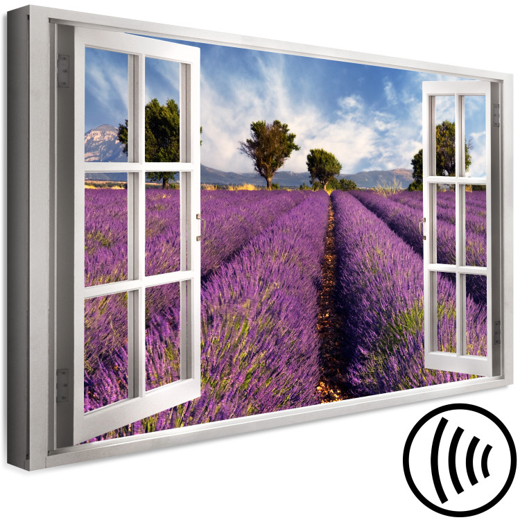 Quadro contemporaneo Lavender Field (1 Part) Wide 125001 additionalImage 6