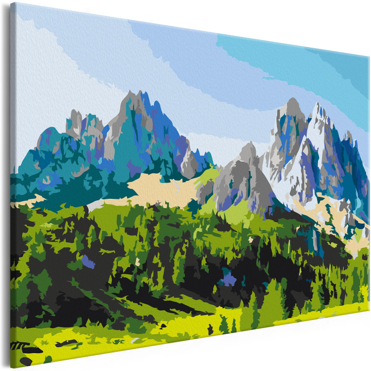 Paint by number Dolomite Peaks 127101 additionalImage 4