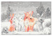 Obraz do malowania po numerach Zimowe króliczki 130701 additionalThumb 6