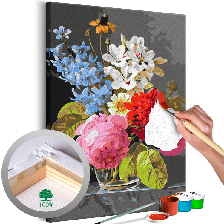 Paint by Number Kit Bouquet in a Glass 132401