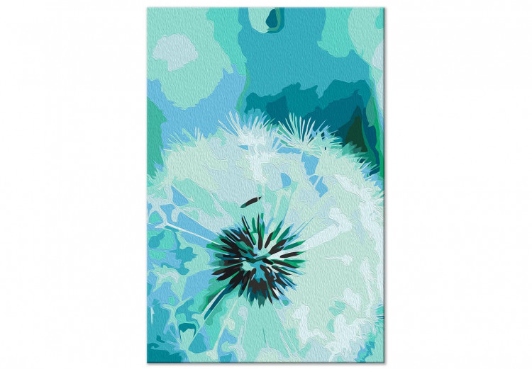Cuadro para pintar por números Turquoise Dandelion  138501 additionalImage 4