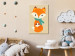 Painting Kit for Children Fox With a Scarf - Winter Portrait of a Cunning Animal 149801 additionalThumb 2