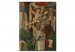 Wandbild Thronende Madonna mit Kind, Engeln und Heiligen 50801