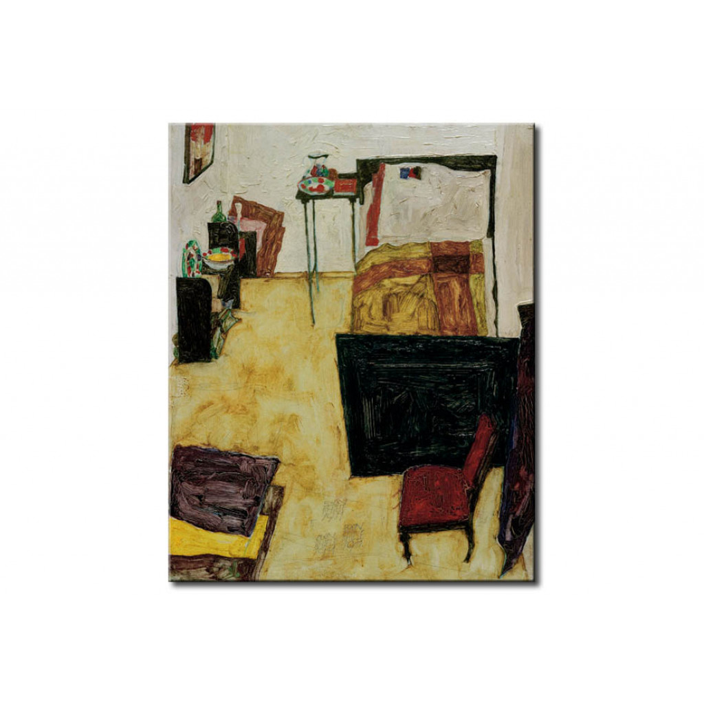Schilderij  Egon Schiele: The Room Of The Artist In Neulengbach