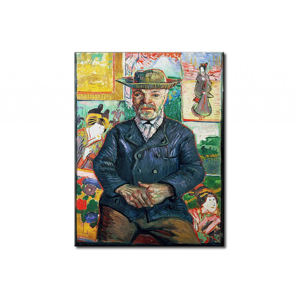 Schilderij  Vincent Van Gogh: Pere Tanguy