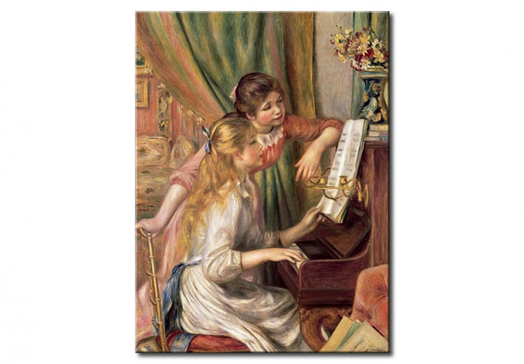 Riproduzione Le ragazze giovani al pianoforte 54501