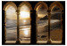 Fototapet Arkitektur vid havet - havslandskap och strand med solnedgång 61701 additionalThumb 1