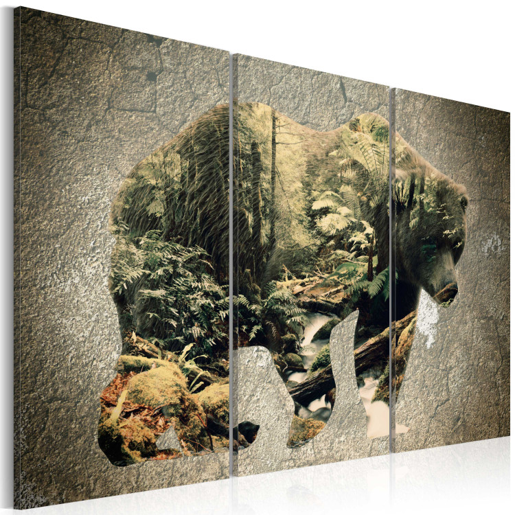 Canvas The Bear in the Forest 61901 additionalImage 2