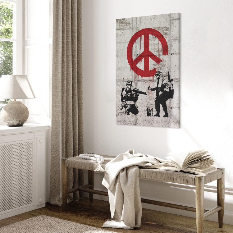 Wandbild  Soldiers Painting Peace by Banksy 68001 additionalImage 4