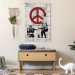 Wandbild  Soldiers Painting Peace by Banksy 68001 additionalThumb 3