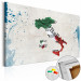 Tablero decorativo en corcho Italy [Cork Map] 92201